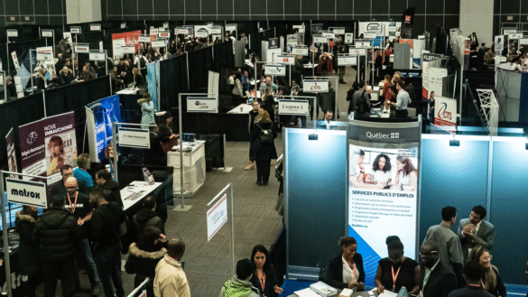 📄💼 Mets ton CV à jour : le Salon de l’emploi et de la formation continue revient les 8 et 9 octobre au Palais des congrès de Montréal! 👇 #Montreal #Emploi #Formation
