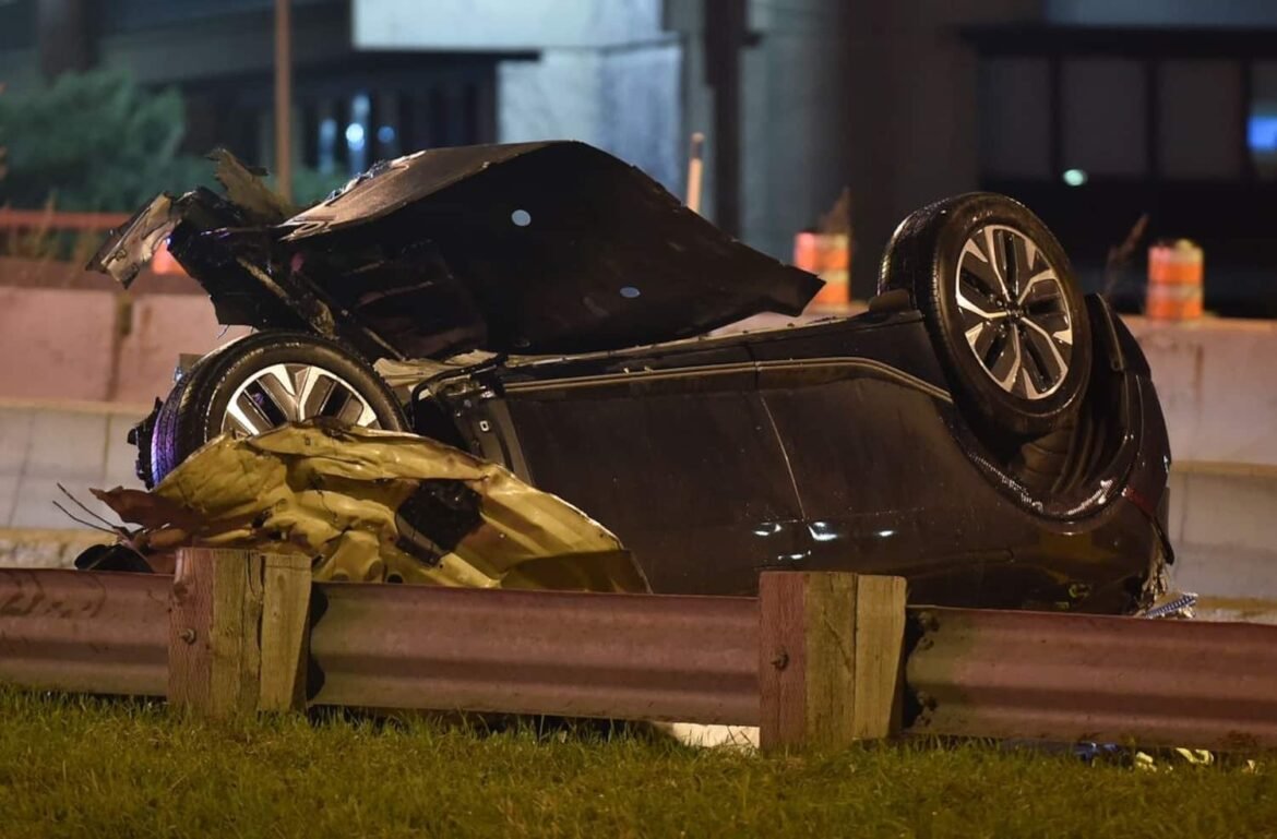 🚨 Tragédie sur l’autoroute Bonaventure : un quadragénaire perd la vie dans une embardée.