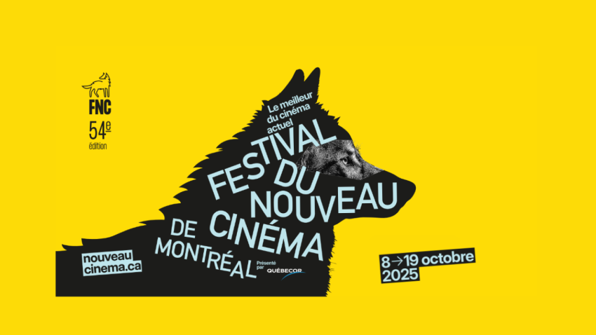 Le Festival du nouveau cinéma dévoile une programmation riche et audacieuse pour sa 54e édition Festival du nouveau cinéma 2025 à Montréal - Affiche officielle de la 54e édition du FNC avec plus de 260 films et événements spéciaux