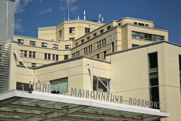 Le chantier de l’hôpital Maisonneuve-Rosemont démarre 🚧 : un stationnement étagé de 65 M$ en première étape avant un pavillon de 720 lits. Patients attendus en 2035-2036. #Montréal #Santé