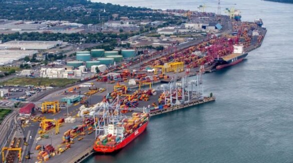 ⚓ L’agrandissement du Port de Montréal franchit une nouvelle étape : les travaux préparatoires débuteront cet automne à Contrecœur. #Montréal #Économie #Transport