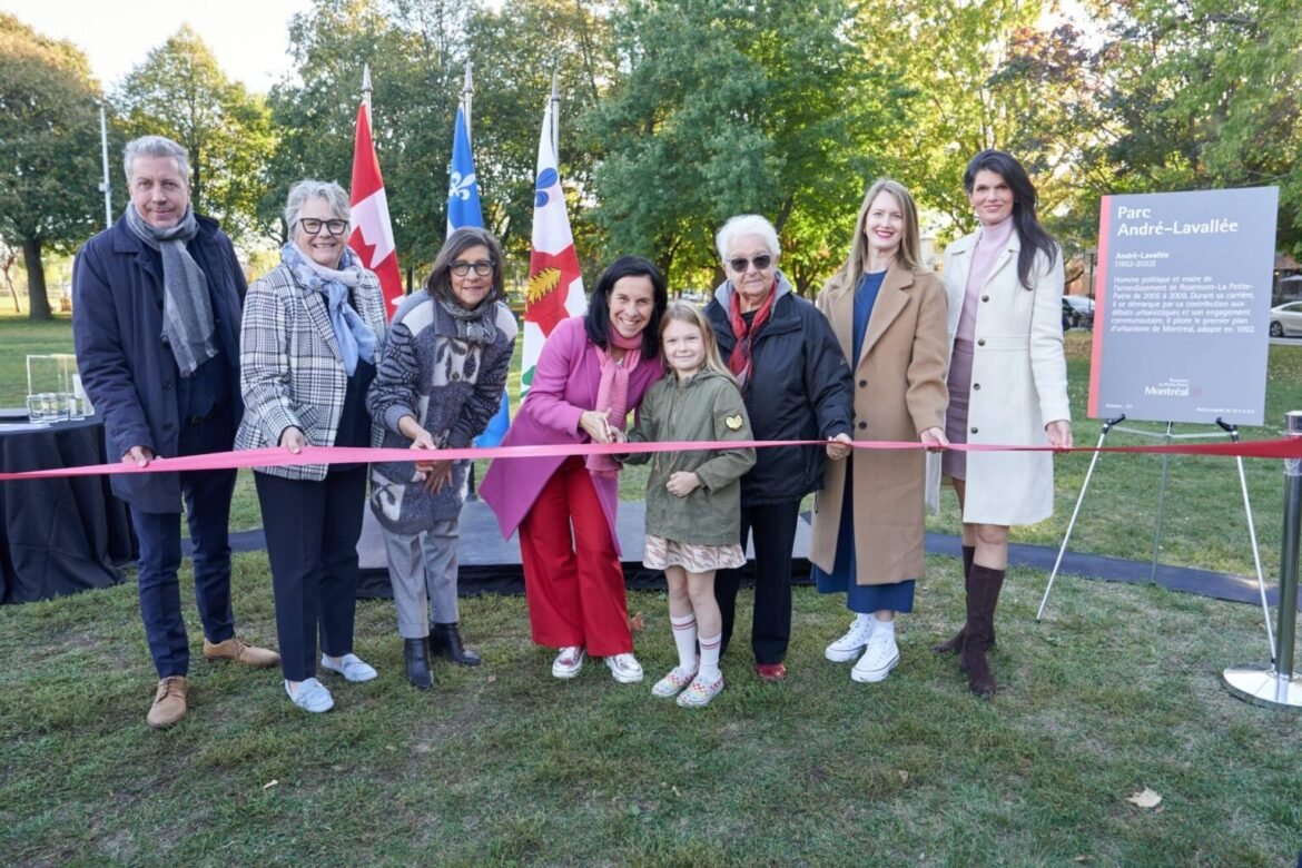 Un héritage urbain célébré Le parc Lafond devient le parc André-Lavallée à Rosemont
